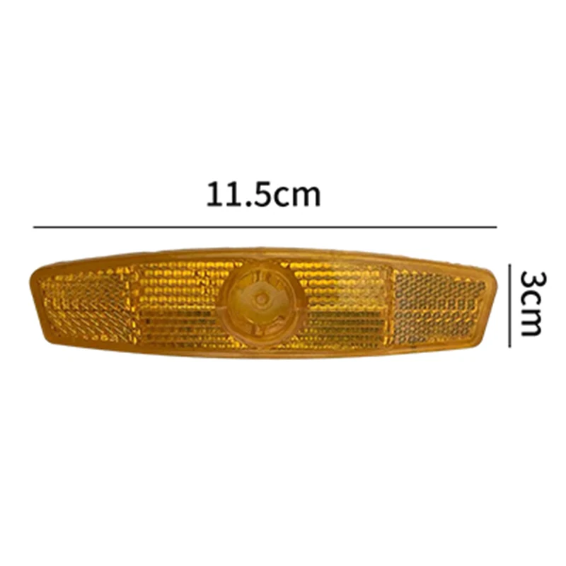 Road Bike Warning Spoke Safety Reflector Light MTB Bicycle Wheel Rim Reflective Clip Reflector Light Cycling Accessories