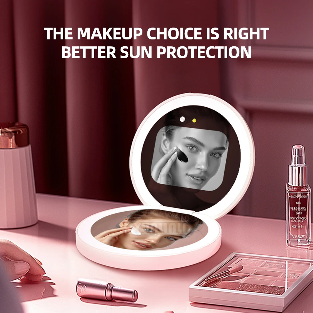 Smart UV Sunscreen Test Camera Makeup Mirror