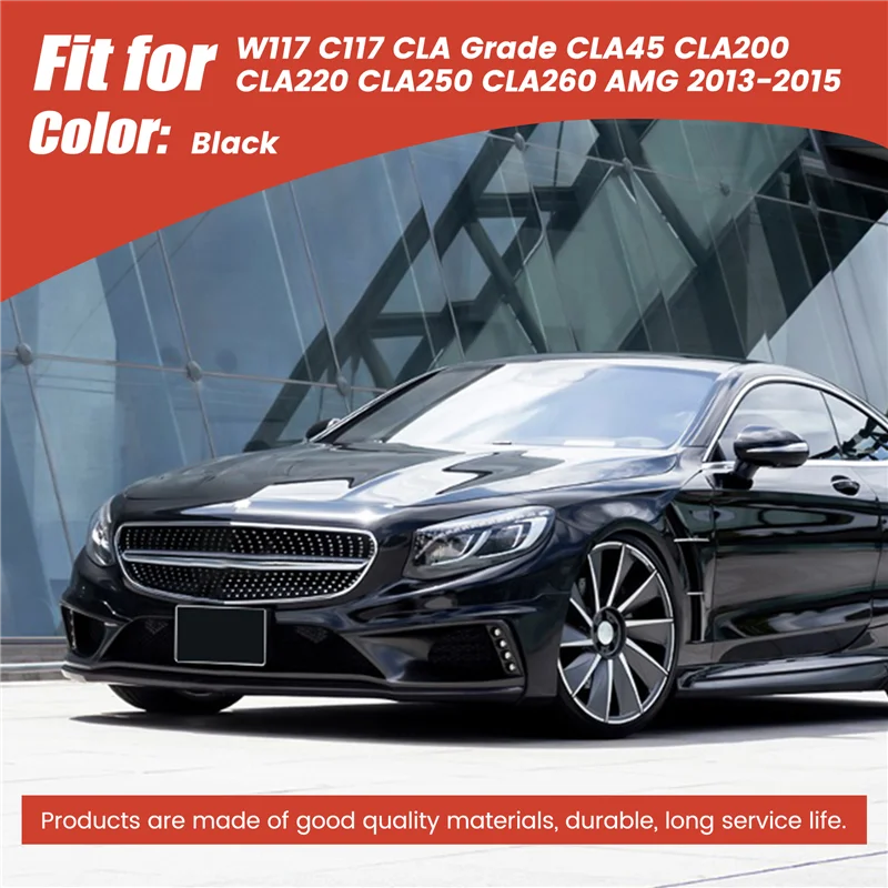 

AED4-автомобильный передний бампер, спойлер, накладка для Mercedes W117 C117 CLA Class CLA45 CLA200 CLA220 CLA250 CLA260 AMG 2013-2015