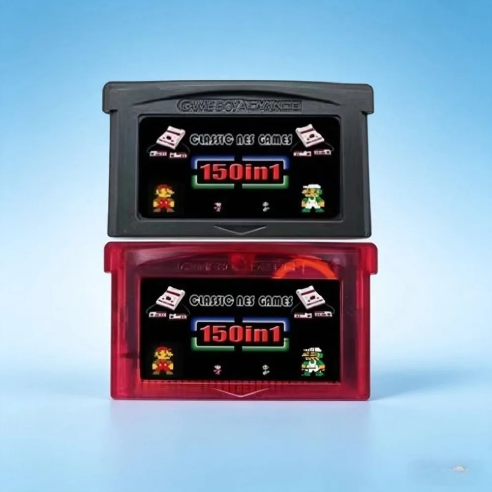 GBA Game Card NES Classic Game 150in1 GBA English Version Supports Instant Archiving