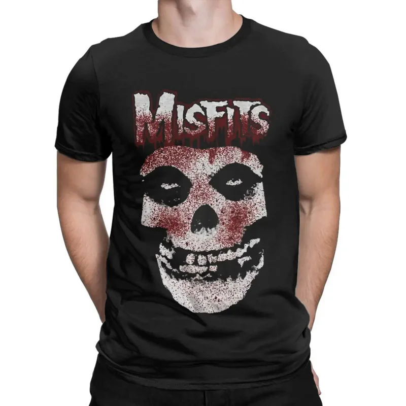 The misfits T shirt MEN'S cotton Creative T-shirt crewneck tee shirt short sleeve tops gift idea