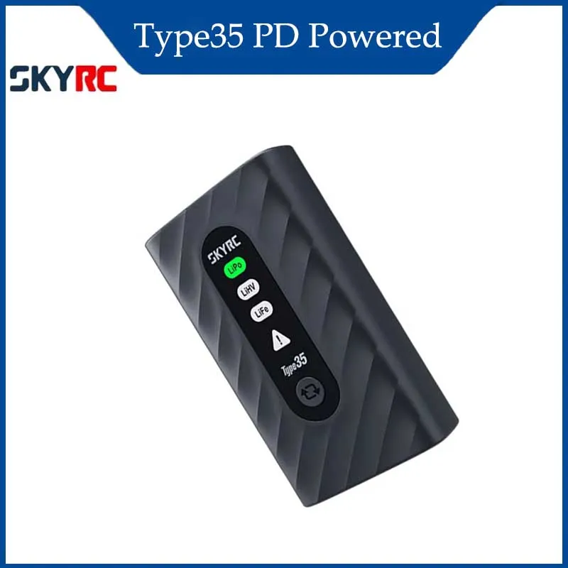 

Skyrc Type35 PD Зарядное устройство для литиевых батарей 2–4S с входом USB C PD до 35 Вт, готовое к каждой сценарию RC Tools