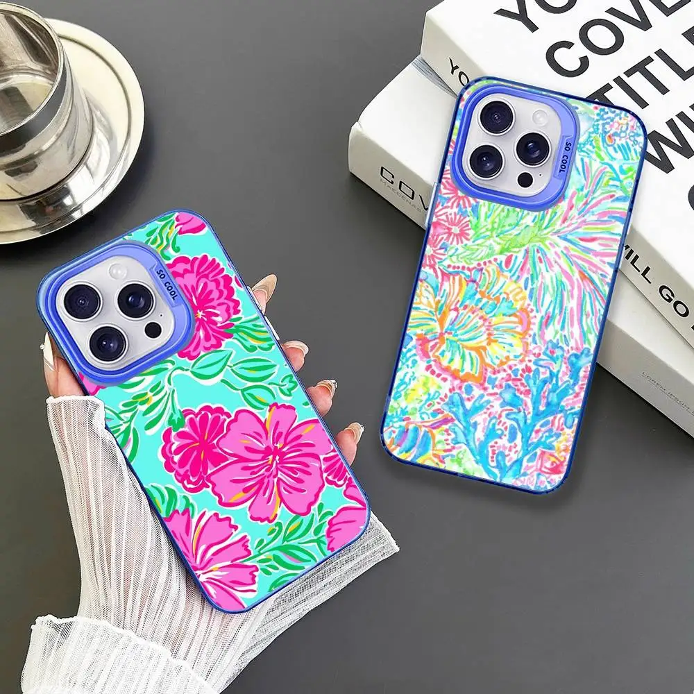 

Mountain Pine Tree Forest Mountain Peak Mist Phone Case For iPhone 16,15,14,13,12,11,Mini,Pro,MAX Blue Matte Shockproof Cover