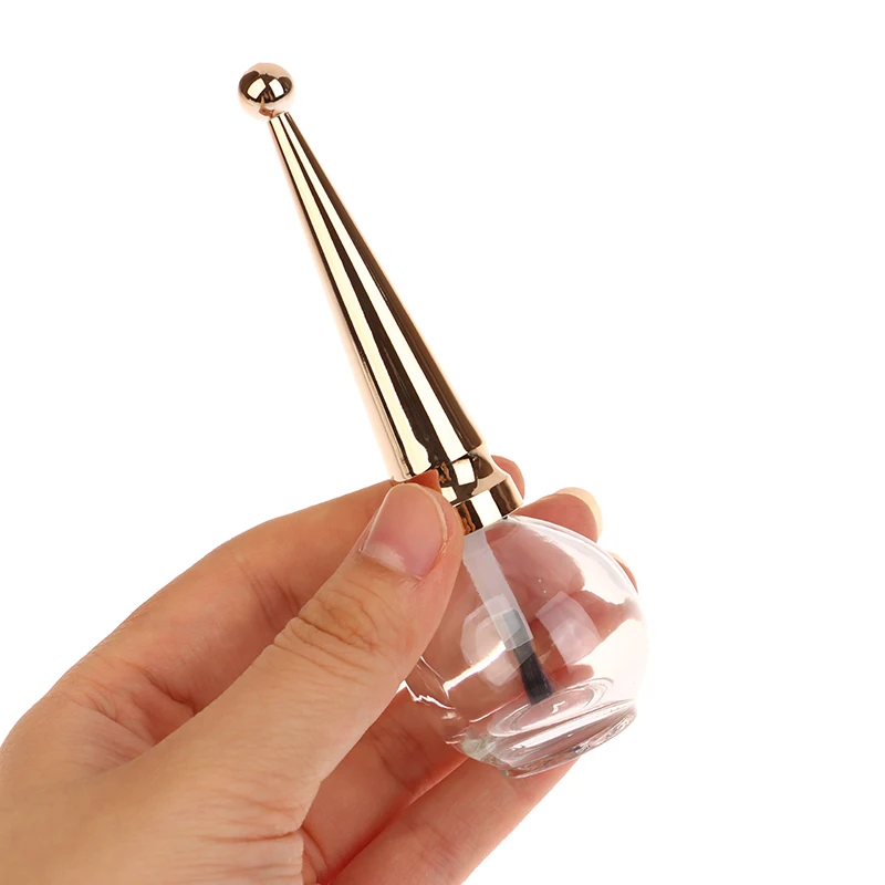 

15 мл пустая бутылка для геля для ногтей с кистью, бутылка для лака для ногтей, стеклянная пустая бутылка для смешивания геля для ногтей, пустая бутылка, контейнер