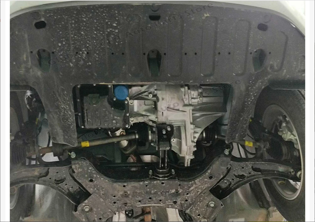 Custom Fit Engine Skid Plate For Kia Forte 2018-2019 1.6L Heavy Duty Underbody Protection With Anti Collision Design