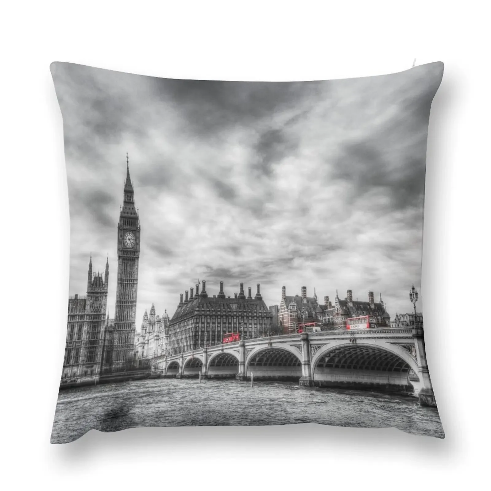 Westminster Bridge London Throw Pillow christmas ornaments 2025 Bed pillowcases pillow