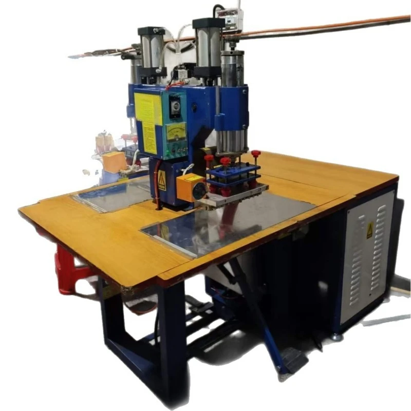 Double head high frequency machine, tent raincoat waterproof shoe cover heat sealing machine