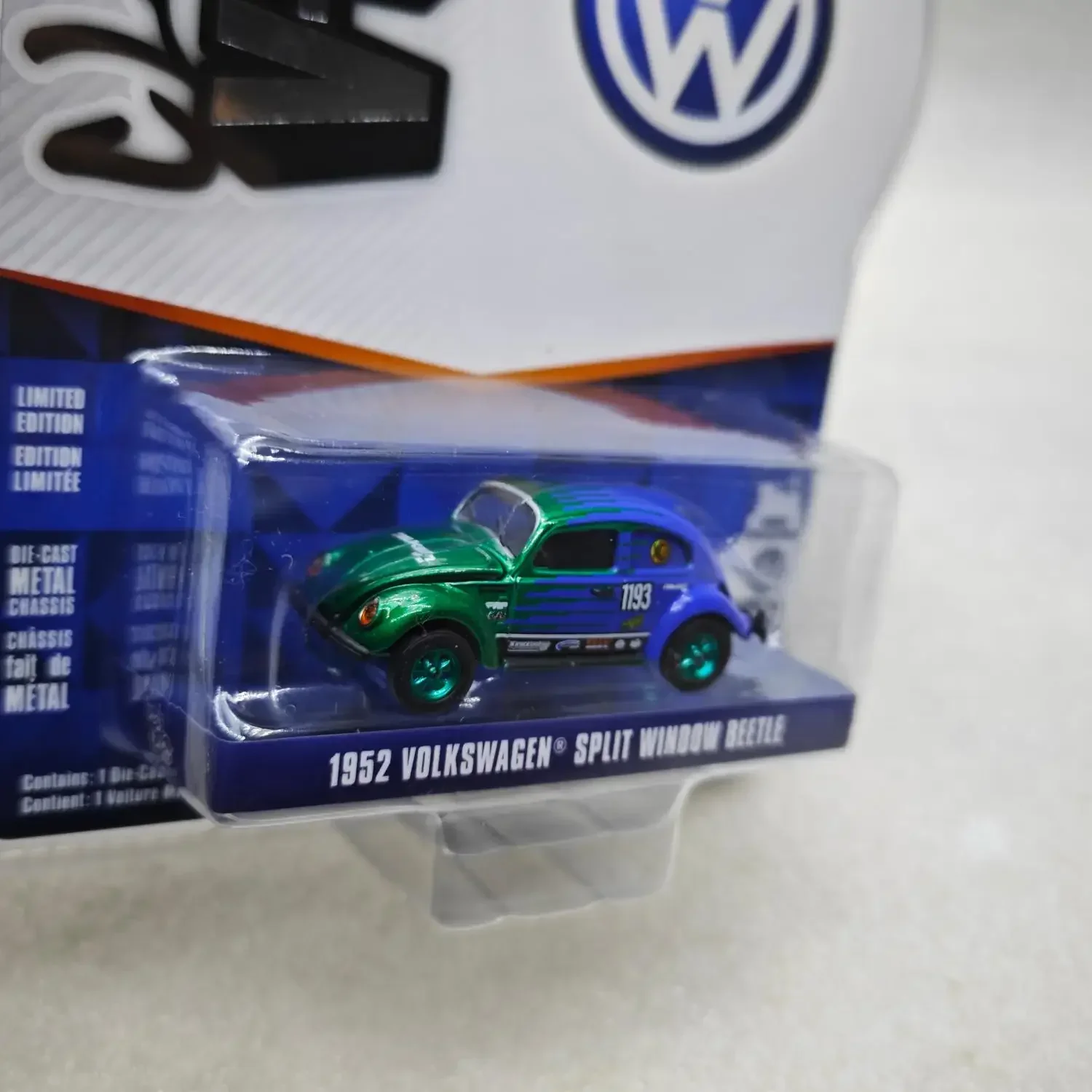 

Greenlight 1:64 Vee Dub 20-1952 Volkswagen Beetle-Falken Модель автомобиля из сплава