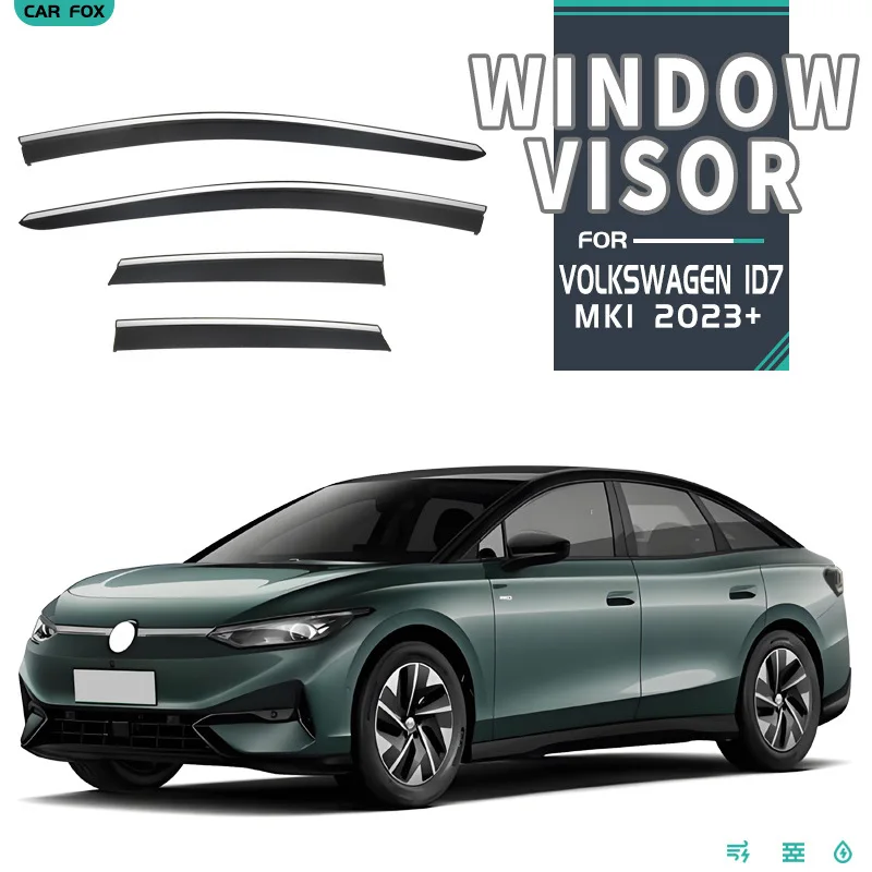 

For Volkswagen ID7 Hatchback Tourer Car Window Visor Awning Shelters Windshield Side Window Rain Sun Shade Auto Accessories