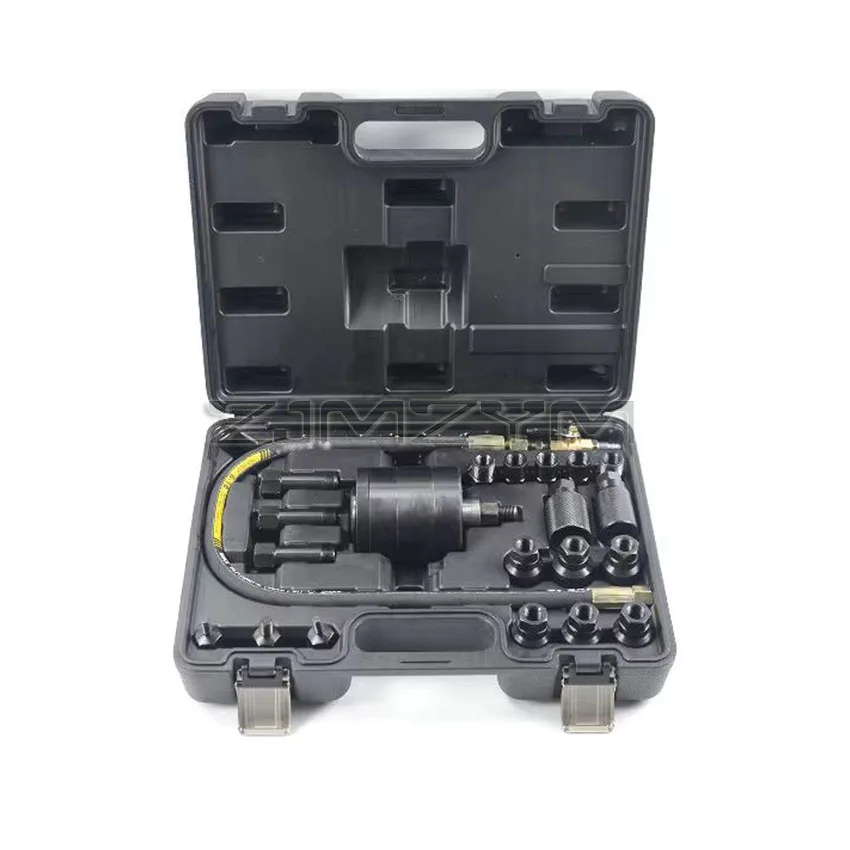 Novo injetor de combustível diesel common rail extrator pneumático ferramenta removedor de martelo kit de combinação extrator de remoção pneumática