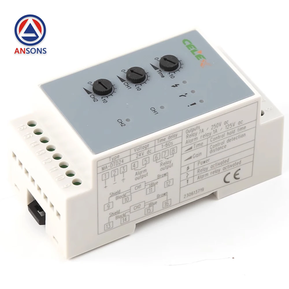 

MA-ETD24 MA-DTD24 MA-DTD24-K3 LCM101 CELEX Escalator Microwave Sensor Control Amplifier Ansons Elevator Spare Parts