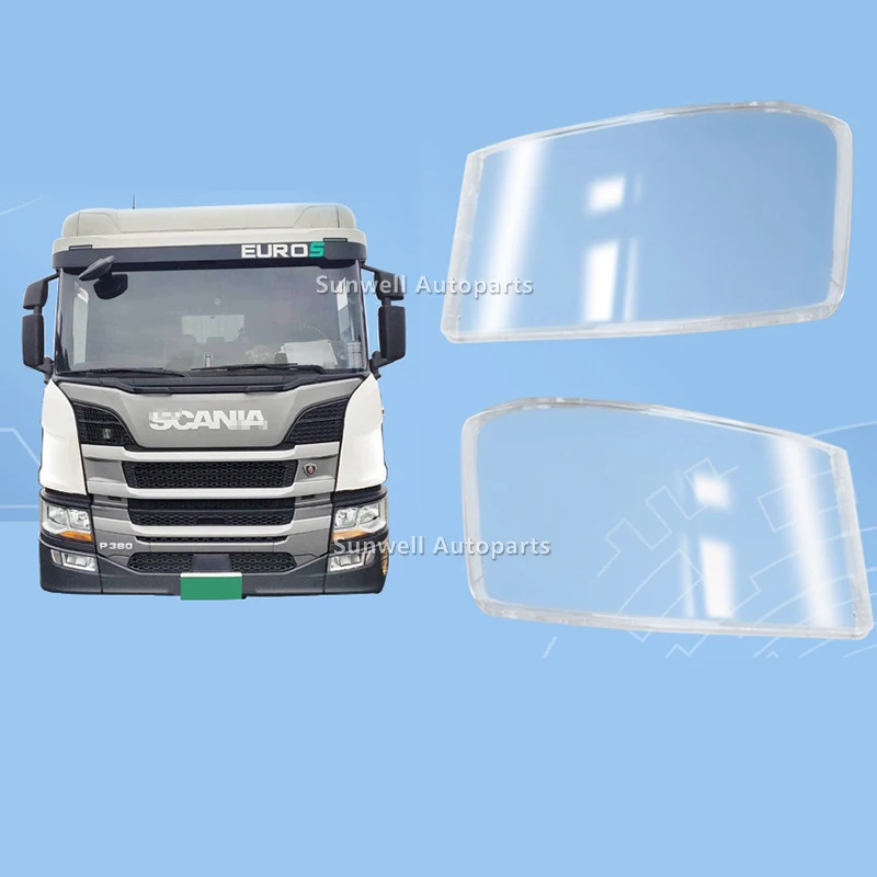 

Headlamp Lens Headlight Glass Auto Shell Cover For SCANIA G410 G450 G400 P Series R Series Car Headlight Shell Headlight cover