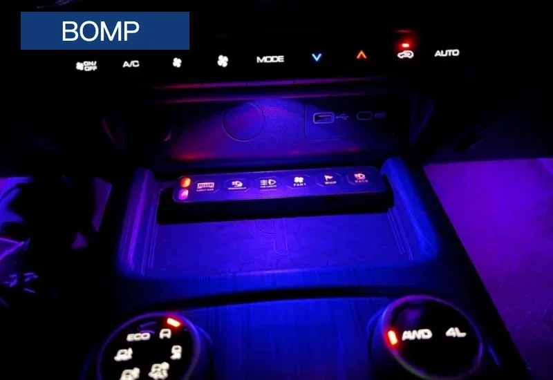 Fit for Tank 300 Auto Center Console Ambient Light Fit for GWM Tank 300 LED Center Console Lighting Atmosphere Light Car Upgrade