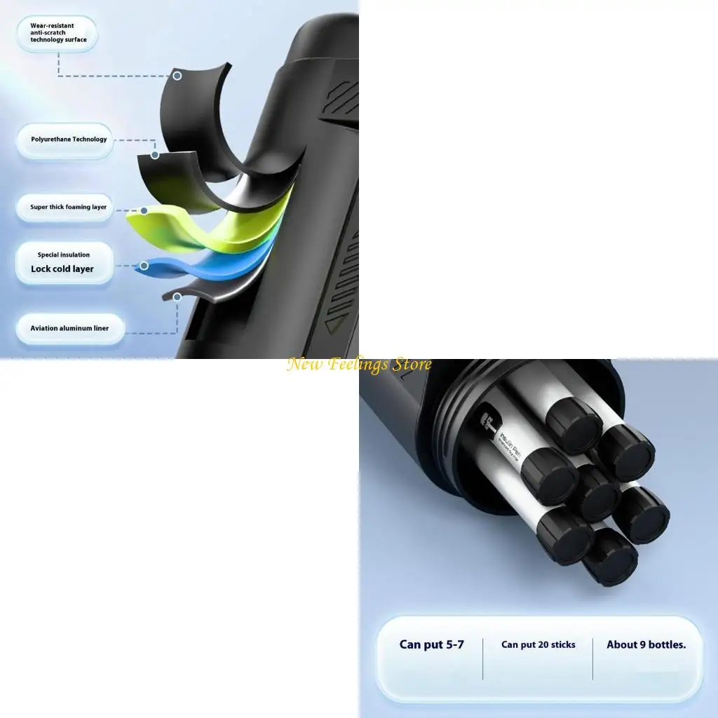 

Diabetes Cooling Travel Case Rechargeable Cooling for Medicine Pen