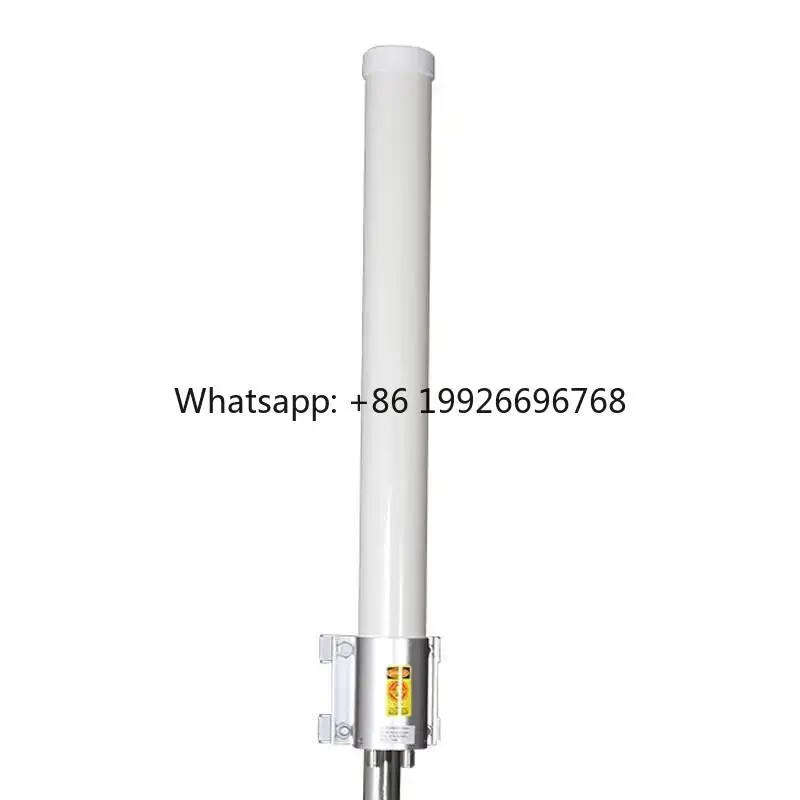 12dBi High Gain Omni-Directional Antenna for 4G & 5G Hotspots Long Range 50km Coverage Vertical Polarization 360 Degree Coverage