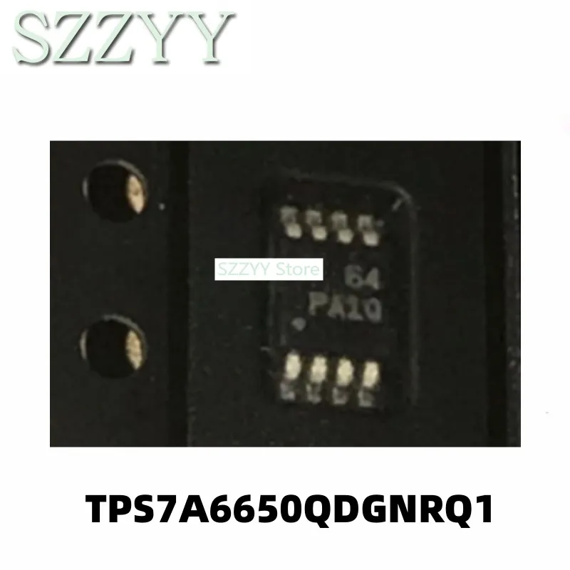 

5PCS TPS7A6650 TPS7A6650QDGNRQ1 screen printed PA1Q MSOP-8 low-voltage drop regulator chip