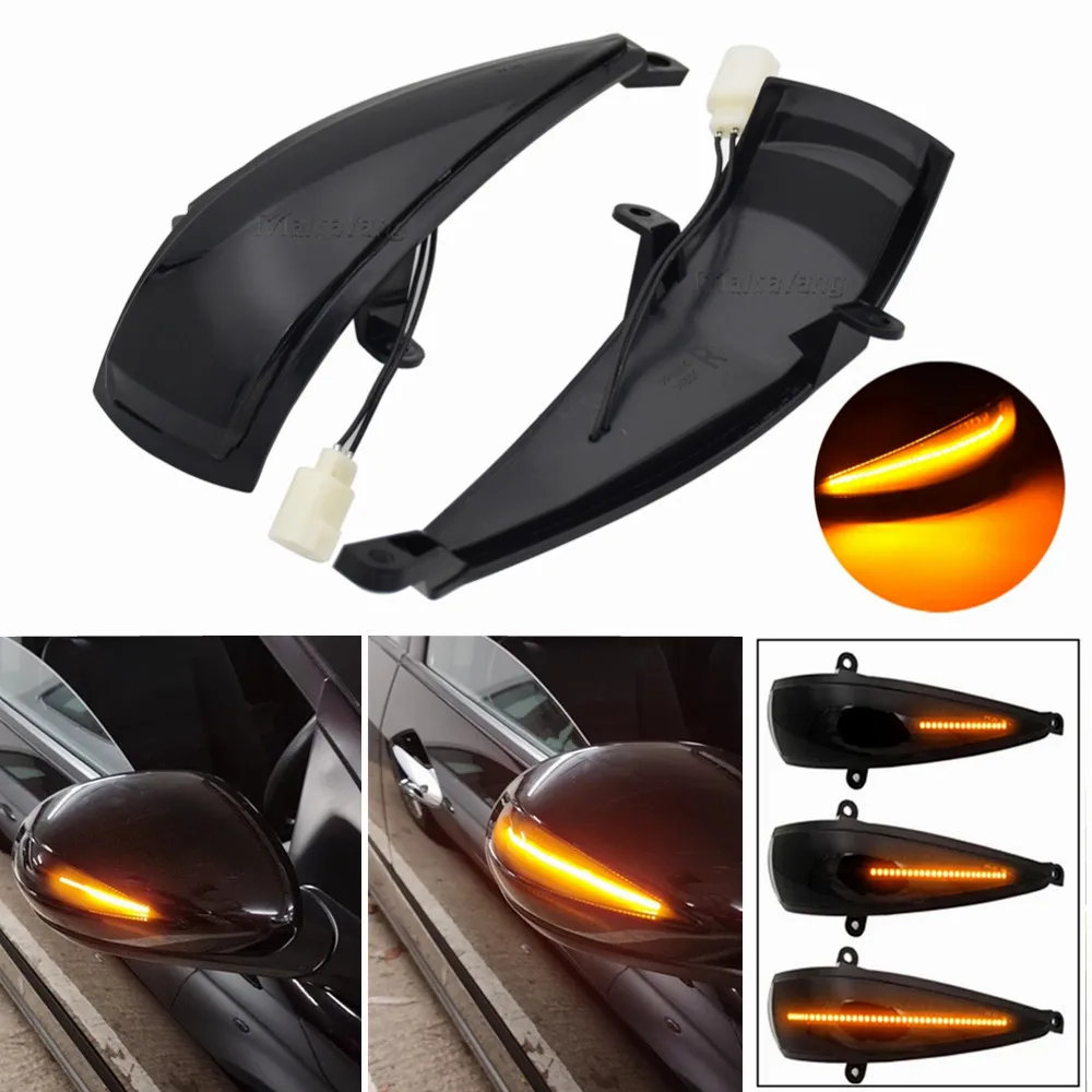 Dynamic Blinker for Honda Civic 8th Hatchback Coupe LED Turn Signal light arrow mirror indicator 2005 up FA1 FD1 FD2 FN2