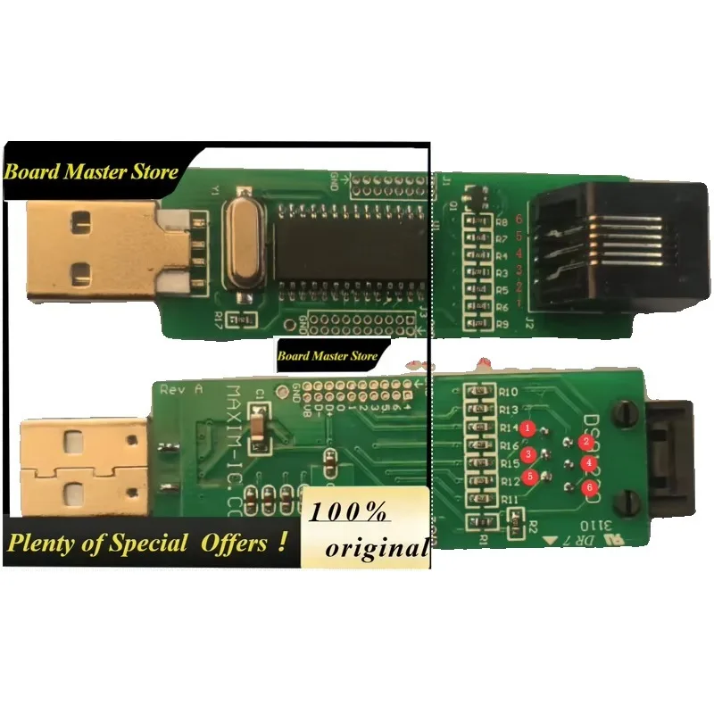 BoMaSDS91230 DS9123O DS91230 + Power Meter Burner, Programmer