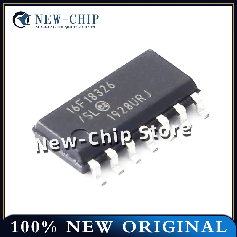 2PCS-50PCS/LOT   PIC16F18326-I/SL   PIC16F18326-I   SOP-14  Microcontroller integrated IC flash single-chip chip  New Original