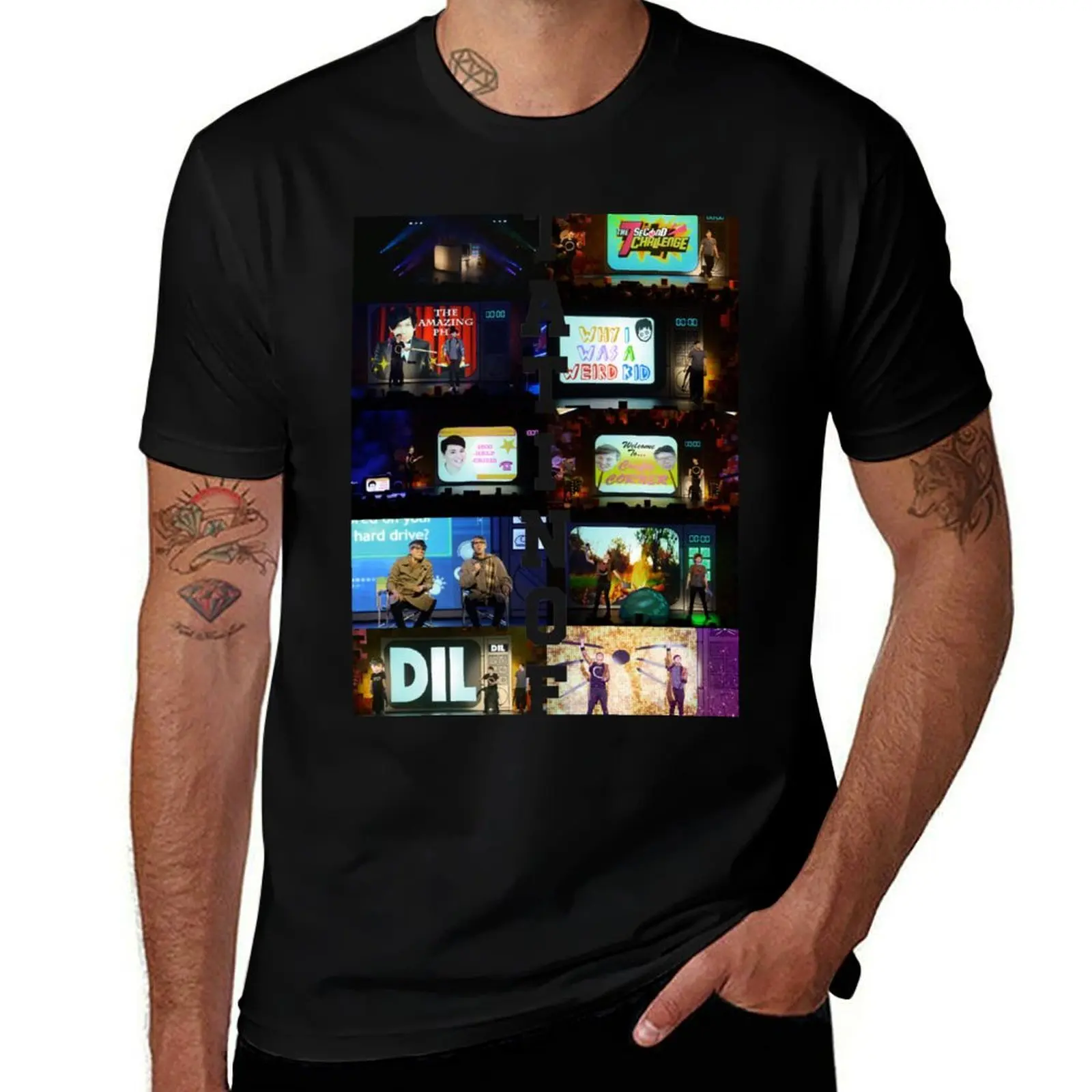 TATINOF screenshots T-Shirt Casual Street Style Short Sleeve Tee T-Shirt