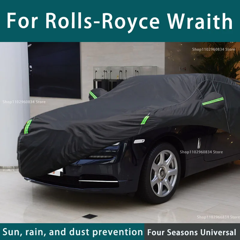 Full car cover dust-proof outdoor indoor UV protection sun protection and scratch resistance For Rolls-Royce Wraith Car umbrella