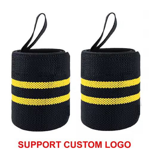 1 Pair Wristband Wrist Support Brace Straps Extra Strength Weight Lifting Wrist Wraps Bandage Fitness Gym Training Custom Logo - Image 14