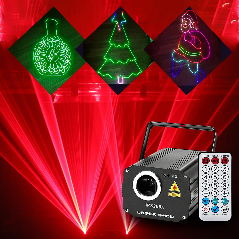 

Newest APP Indoor Party Disco lights Remote Club Stage Lighting Sound Active Wedding Birthday Christmas 3D Animation Projector