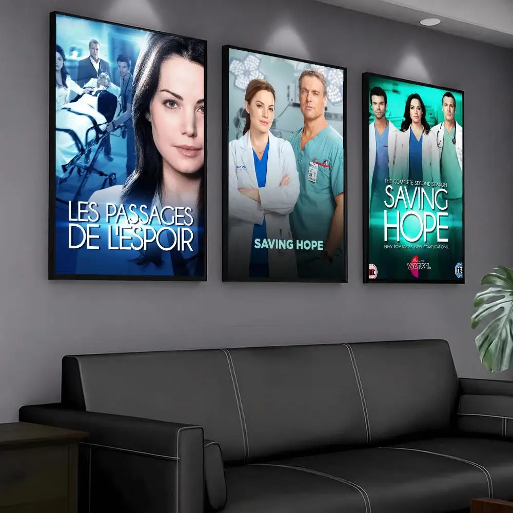 tv series S-Saving Hope-E Painting Calligraphy Artwork for Home Bedroom Office Wall Decoration Gift
