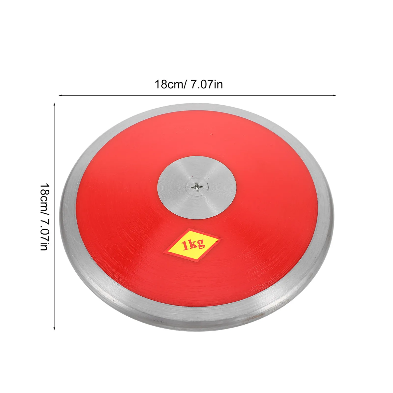 1Kg Professional Nylon Discus for Track and Field Beginners Youth Athletes Technique Training Discus Throwing