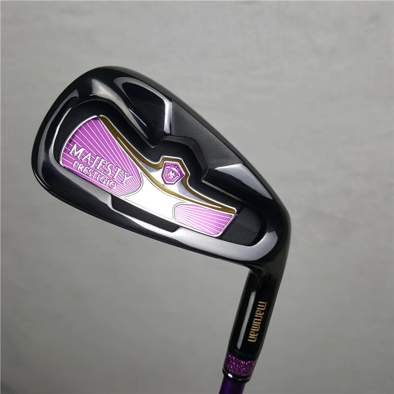 Kompletny zestaw kijów golfowych dla kobiet Majest-9th Golf Driver+Woods+Iron+Putter/12Pcs z grafitową osłoną główki wału