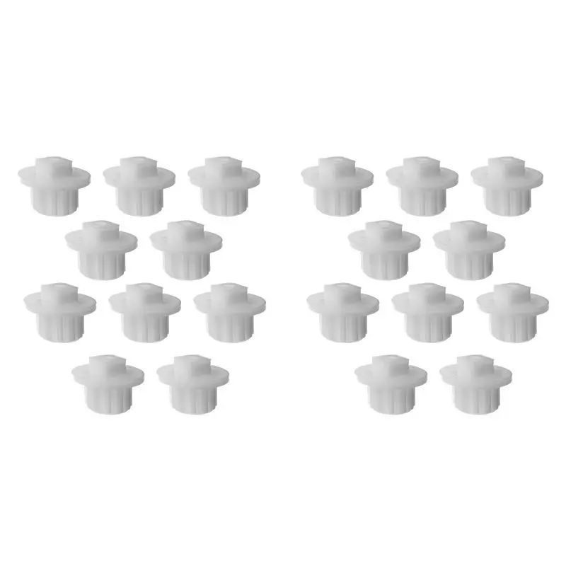

20Pcs/Lot Meat Grinder Parts Plastic Gear For Zelmer A861203, 86.1203, 9999990040,420306564070, 996500043314-AT30
