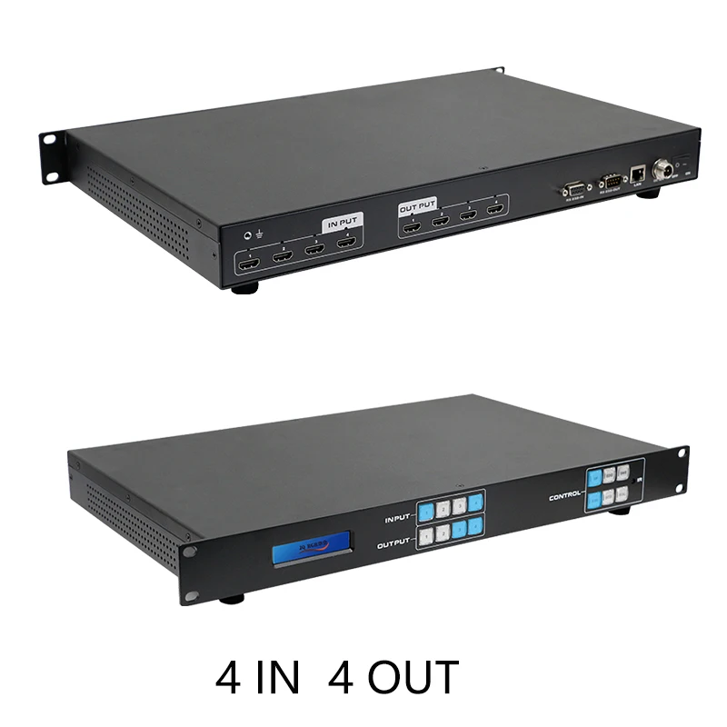 Switcher a matrice HDMI video 4K 8x8, 4x4 16x16 Apparecchiature audio video 8 ingressi 8 uscite Supporto a matrice HDMI Controllo web per computer PS4