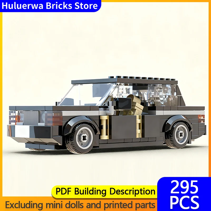 

Модель скоростного гоночного автомобиля MOC, строительные кирпичи 264, TE, классический лимузин, модульная технология, детские праздничные подарки, сборные игрушки, костюм