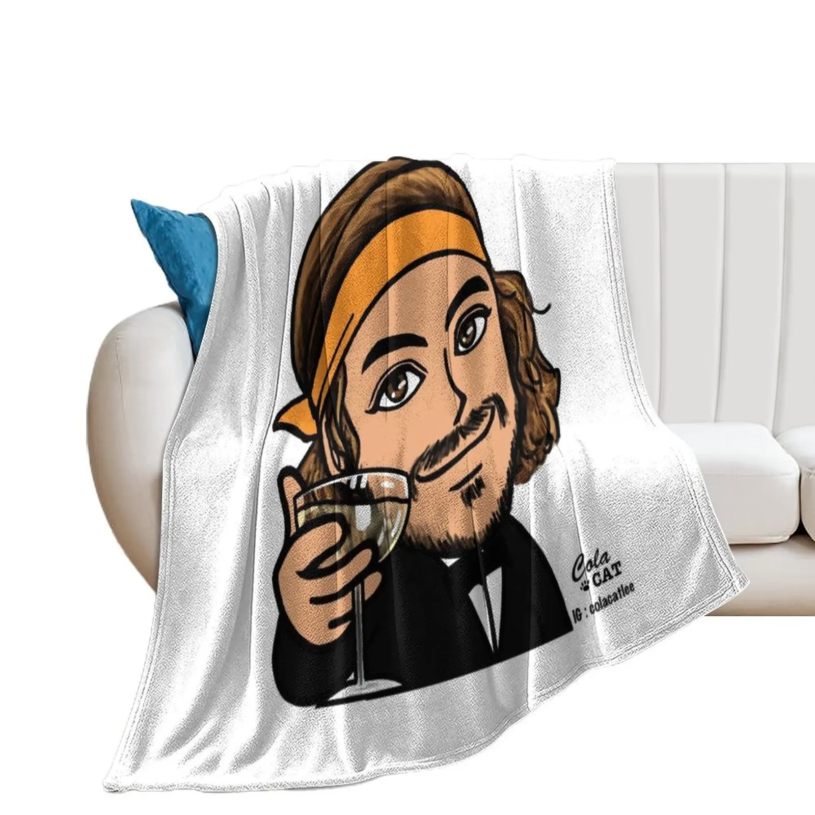 

Stefanos Tsitsipas Throw Blanket christmas gifts Polar For Baby For Decorative Sofa Blankets