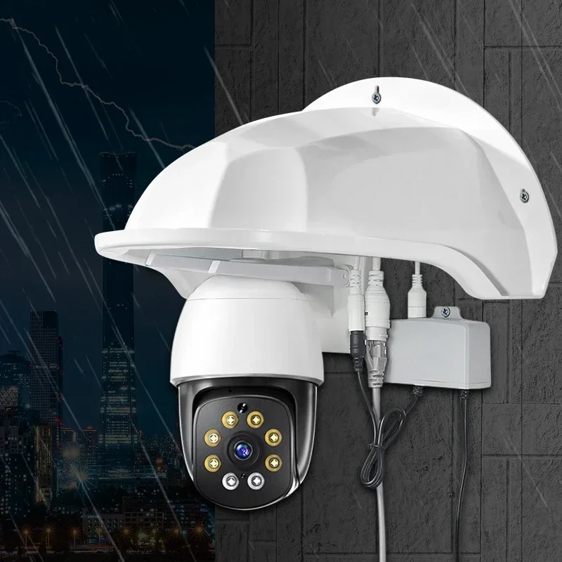 Capas protetoras impermeáveis para câmera de segurança Rainproof Dome Cover Shield Case Caixa de proteção