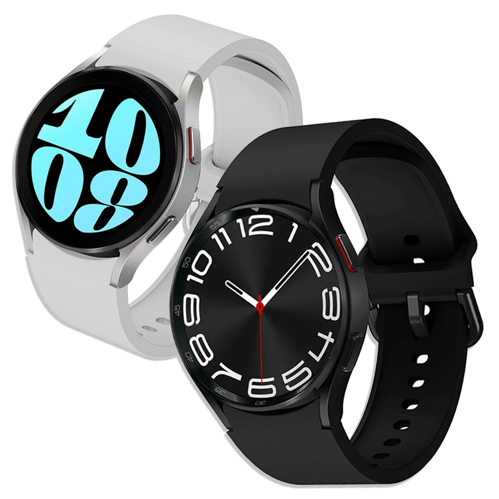 Correa de silicona para Samsung Galaxy Watch 6/5/4 44mm 40mm pro 45mm deporte 20mm pulsera de reloj Galaxy Watch6 Classic 43mm 47mm
