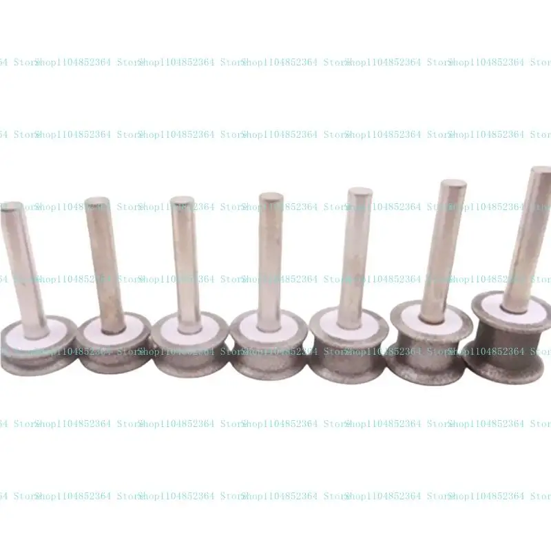 

652F Precise Concave Diamonds Grinding Wheel Straight Chamfer for Glass Jades Polishing 6mm Shank for Professional Use