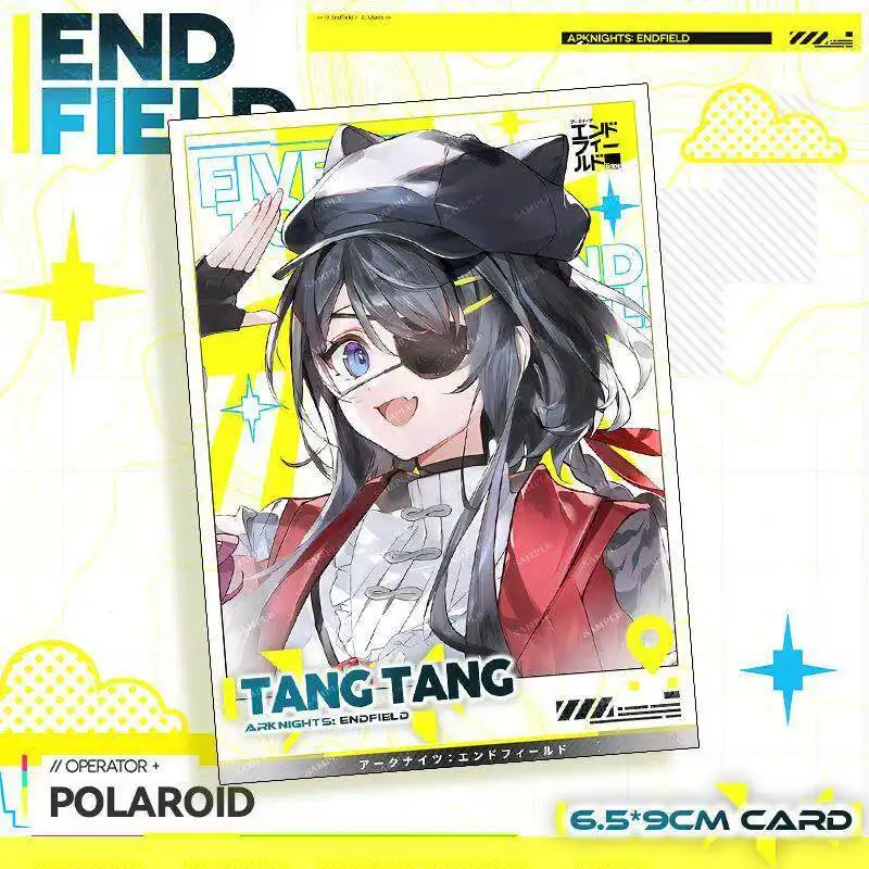 5pcs Game Arknights Endfield Chen QianyuTang Tang Yvonne Perlica Small Card Photo Cards DIY Postcard Bookmark Accessories Gift image 4