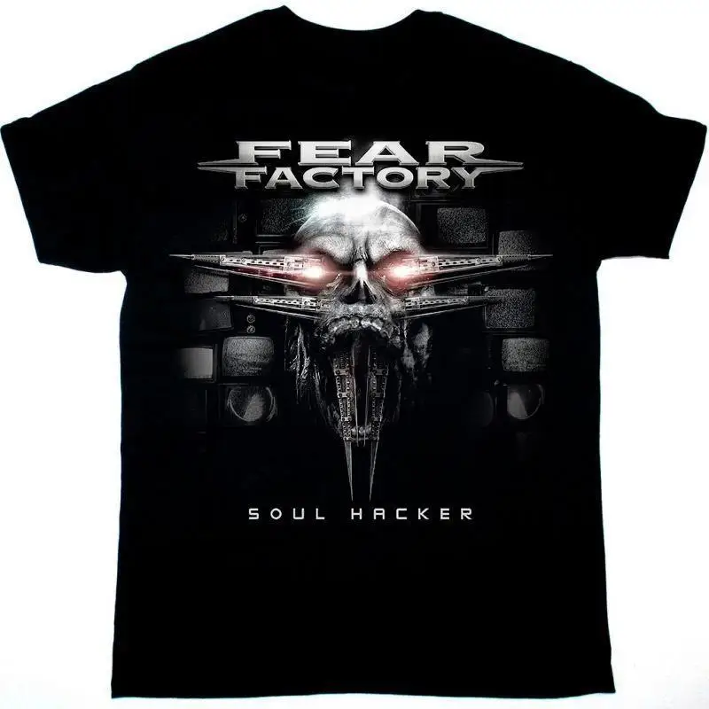 

Rare Soul Hacker Fear Factory Band For Fan T Shirt