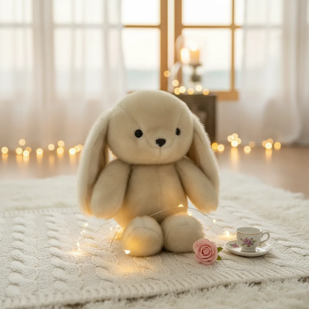 

Soft Plush Rabbit Pillow Interactive Fluffy Big Ear Rabbit Plush Toy Collection Ins Stuffed Animals Rabbit Toy Kids Gifts