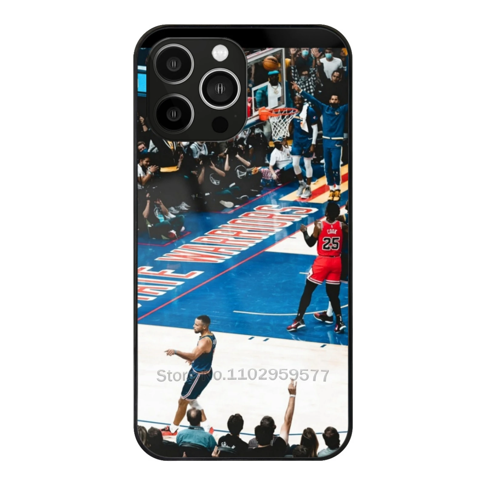 Steph Curry Owns The Coldest Photo Of 2021 Phone Case Tempered Glass Soft Edge Case For Iphone 15 14 12 13 11 X 6S 7 8 5S Cover