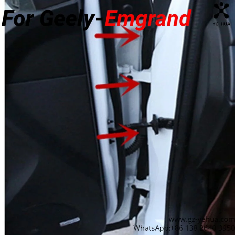 For GEELY EMGRAND 2022-2024 Car Door Sound Insulation Strip Automobiles Parts Accesorios Para Auto Tools