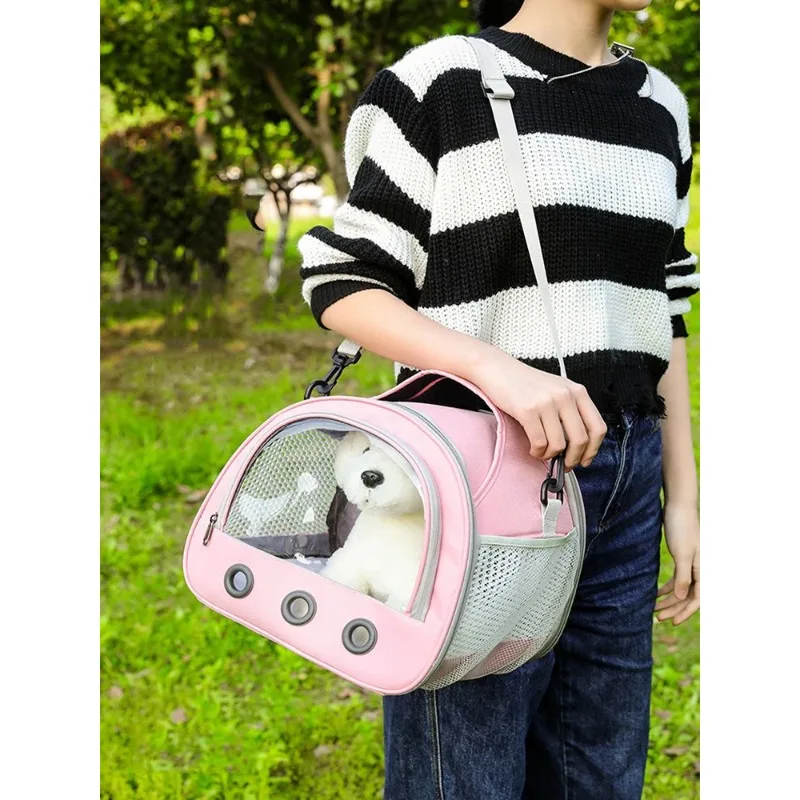 Cat Dog Bird Rabbit Carrier Bag With Thick Cotton Cushion Pet Aviation Backpack Anti-suffocation Portable Travel Bag Pet Dog Bag