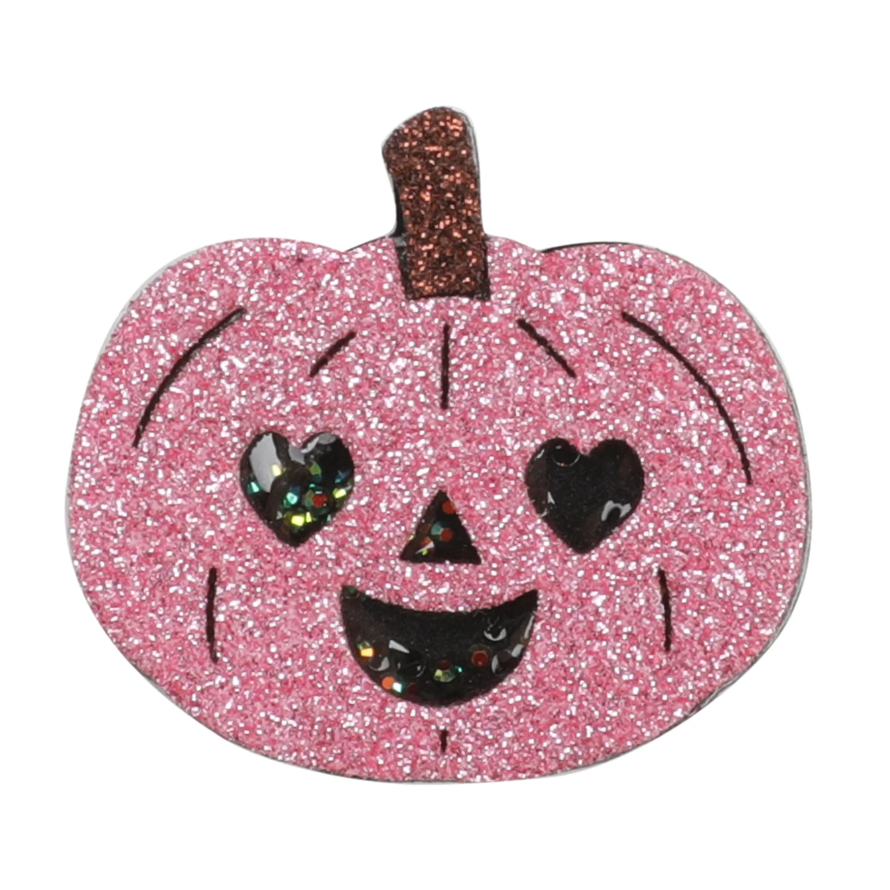 5Pcs Pink Pumpkin Series quicksand shaker resin cabochon DIY material accessories HGS-246