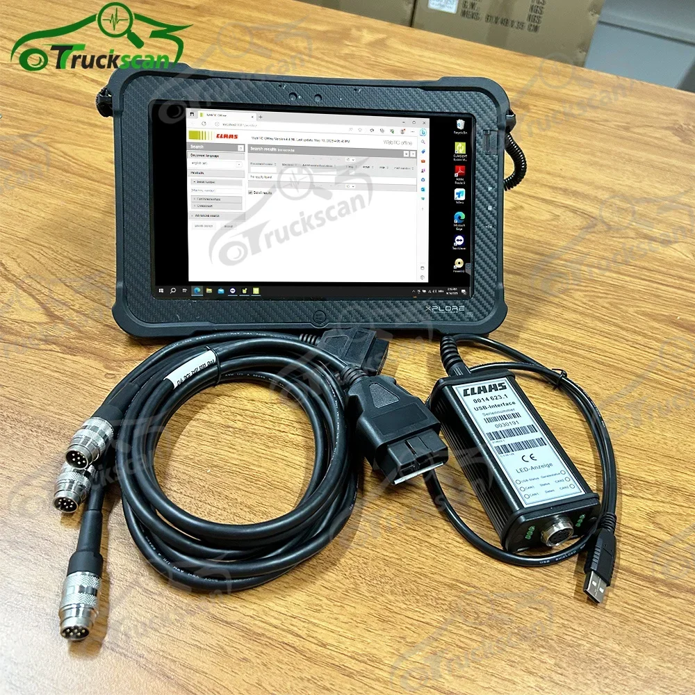 New Diagnostic Tool FOR CLAAS interface CANBUS MetaDiag Agriculture Construction Truck Excavator Diagnostic Tool