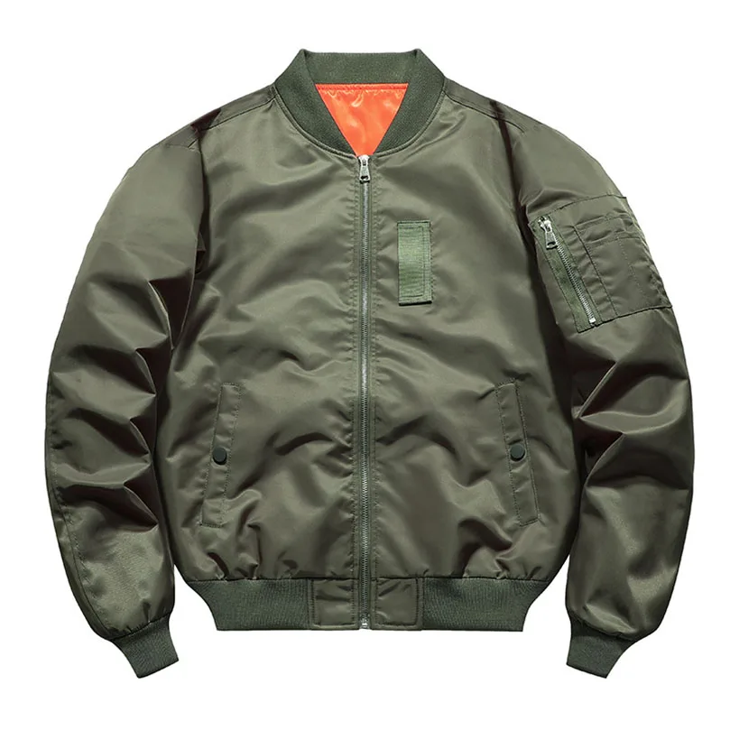 

Мужская куртка-бомбер с нашивками, оверсайз, винтажная, нейлоновая, для активного отдыха, весна-осень, тонкая, с длинными рукавами, модель MA1 2026