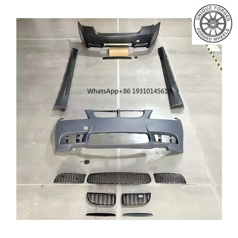 

M3 Style Body Kit for BMW E90 ABS Carbon Fiber Look Front Bumper Grille Facelift