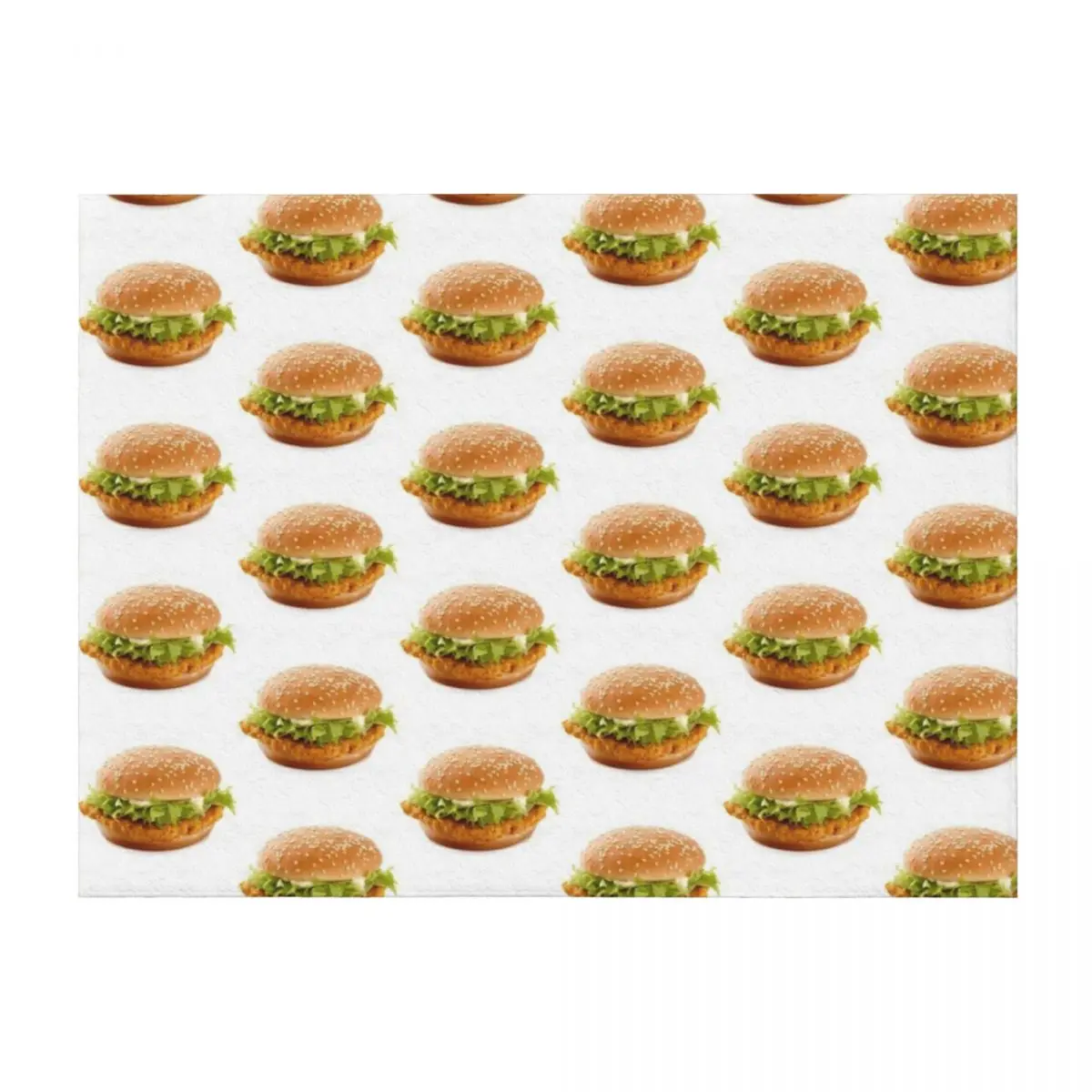 

Metric McChicken Throw Blanket Picnic Sofas Luxury Thicken Blankets