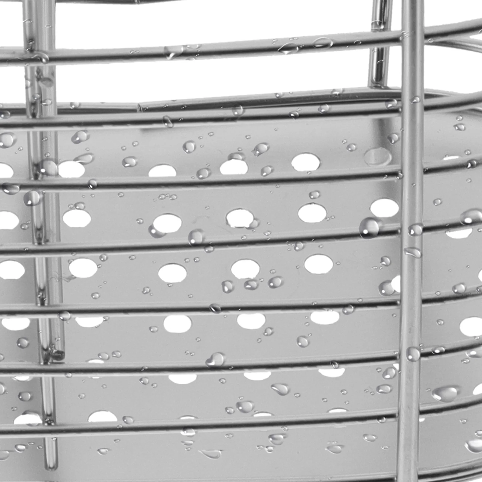 

Stainless Steel Draining Rack Kitchen Chopsticks Holder Moisture Proof Non Slip Easy Wash Wall Hang Table Place Utensil ganizer
