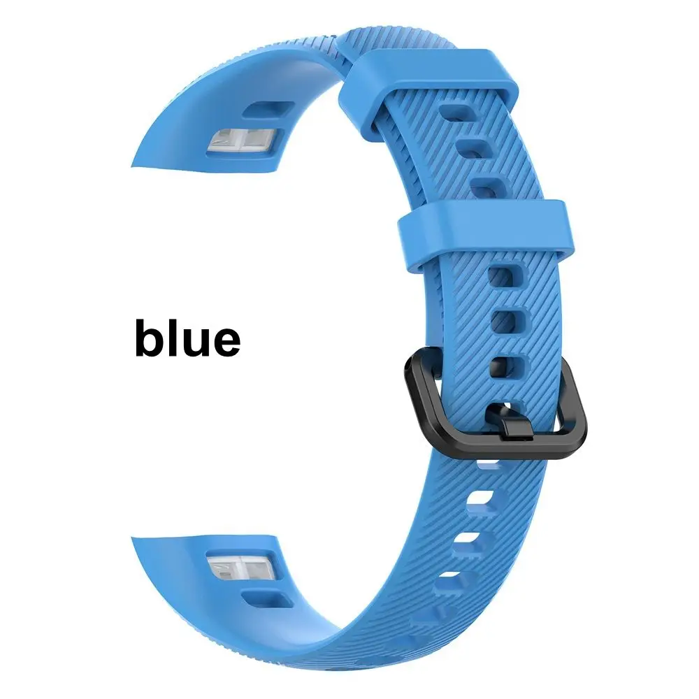 Classic Smart Wristband Bracelet Wrist Strap for Honor Band 5 4 Watch Band Silicone